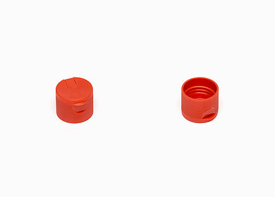Wash bottle closure of PP ø 25,0 mm mouth