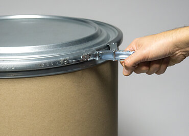 Fibertrommel: 120,0 Liter, Farbe: natur Fibertrommel: 120,0 Liter, Farbe: natur