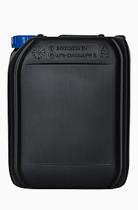 Plastic canister: 20,0 liter, colour: black