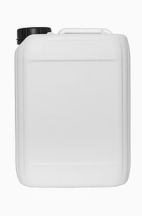Kunststoffkanister: 5,0 Liter, Farbe: weiß