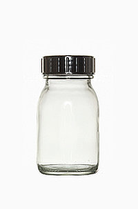 Weithalsglas: 150 Milliliter, Farbe: klar