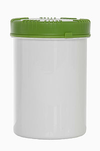 Kunststoff Schraubdeckeldose UN Packo ECO: 1,0 Liter, Farbe: weiß