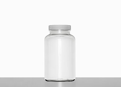 PET-Packer: 500 milliliter, colour: clear