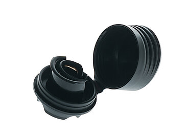 Ölausgießdeckel aus PP ø 27,0 mm Mündung Ölausgießdeckel aus PP ø 27,0 mm Mündung