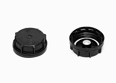 De-gassing screw joint of PP ø 51,0 mm mouth