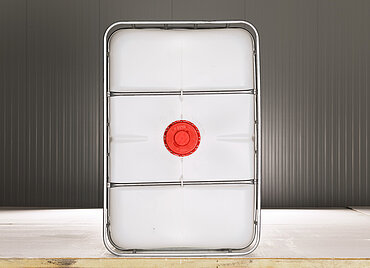 IBC Container: 640,0 liter, colour: natural