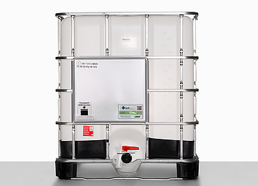 IBC Container Hybrid: 1.000,0 Liter, Farbe: natur