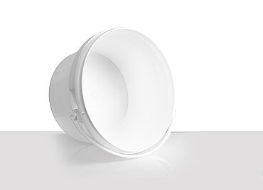 Kunststoff Rundeimer UN: 10,4 Liter, Farbe: weiß