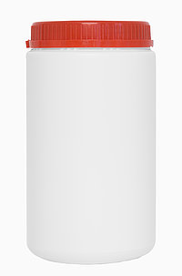 Kunststoff Schraubdeckeldose UN: 1,3 Liter, Farbe: weiß