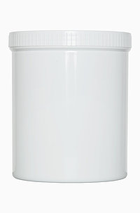 Screw cap can: 2,0 liter, colour: white