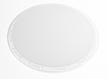 Snap lid of PP ø 289,0 mm mouth Snap lid of PP ø 289,0 mm mouth