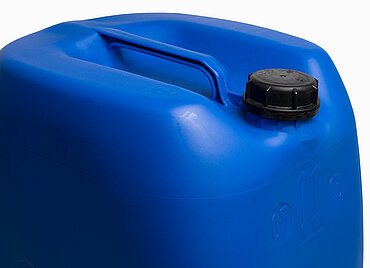 Plastic canister: 60,0 liter, colour: blue Plastic canister: 60,0 liter, colour: blue