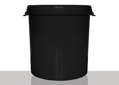 Kunststoff Hobbock ECO: 30,0 Liter, Farbe: schwarz