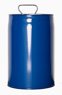 Stahlblech Kombi-Kanne: 12,0 Liter, Farbe: blau RAL 5010