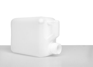 Plastic canister: 500 milliliter, colour: natural