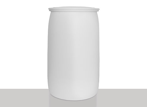 Kunststoff Spundfass L-Ring: 220,0 Liter, Farbe: natur