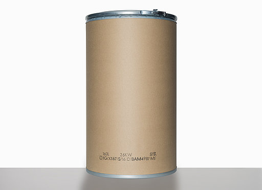 Fibertrommel: 160,0 Liter, Farbe: natur