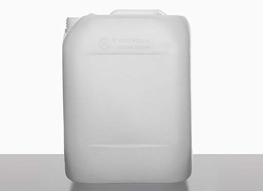 Kunststoffkanister: 10,0 Liter, Farbe: natur