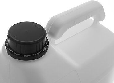 Canister fluorinated: 5,0 liter, colour: white Canister fluorinated: 5,0 liter, colour: white