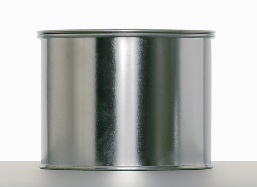Plug lid can: 500 milliliter, colour: blank
