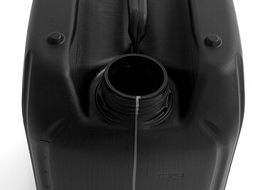 Kunststoffkanister: 10,0 Liter, Farbe: schwarz