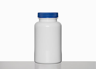 PET-Packer: 250 milliliter, colour: white
