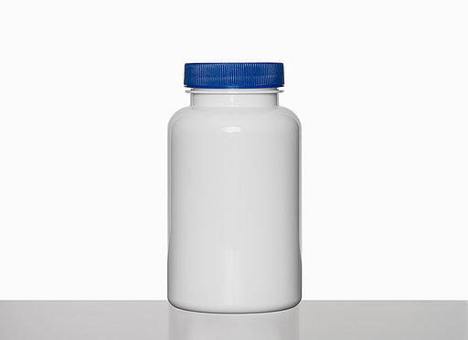 PET-Packer: 250 milliliter, colour: white