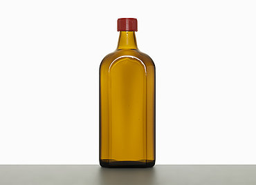 Meplat bottle: 500 milliliter, colour: brown