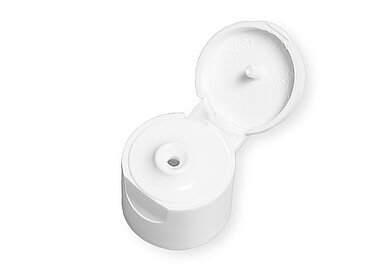 Flap hinge closure of PP ø 18,0 mm mouth