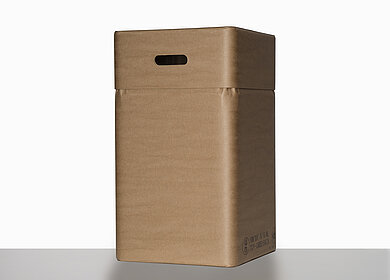 Fiber drum ECO: 80,0 liter, colour: natural
