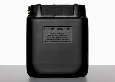 Kunststoffkanister EX: 30,0 Liter, Farbe: schwarz