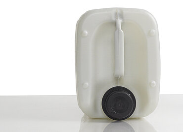 Kunststoffkanister ECO: 5,0 Liter, Farbe: grauweiß