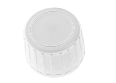 Screw top closure with pouring ring of HDPE/LDPE ø 28,0 mm mouth