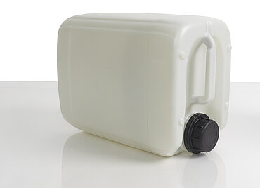 Kunststoffkanister ECO: 5,0 Liter, Farbe: grauweiß