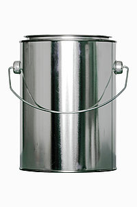 Weißblecheimer: 2,0 Liter, Farbe: blank