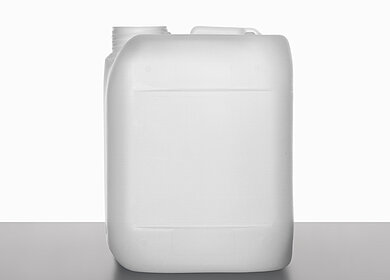 Plastic canister: 5,0 liter, colour: natur