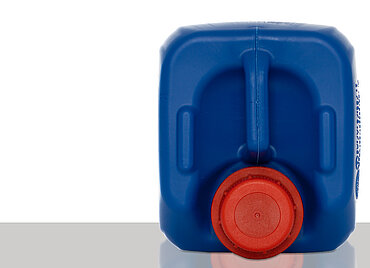 Plastic canister: 2,5 liter, colour: blue Plastic canister: 2,5 liter, colour: blue