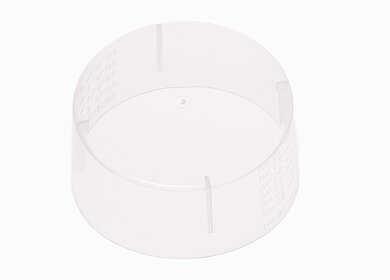Measuring cup: 75 milliliter, colour: natural-transparent