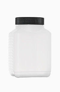 Kunststoff Vierkantflasche: 500 Milliliter, Farbe: natur