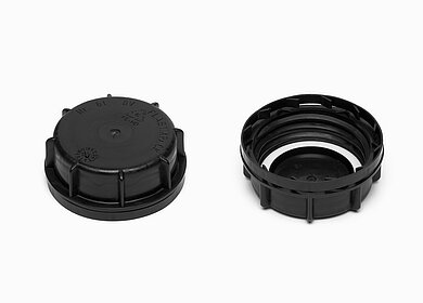 Grid screw joint of HDPE ø 61,0 mm mouth