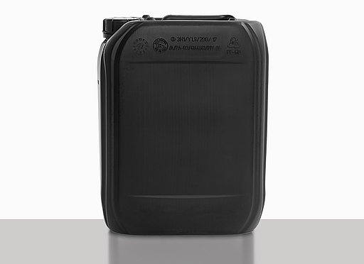 Kunststoffkanister: 10,0 Liter, Farbe: schwarz