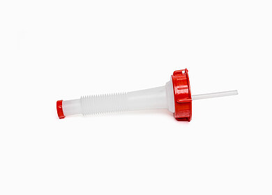 canister spout of HDPE