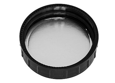 Schraubdeckel aus PP ø 55,0 mm Mündung