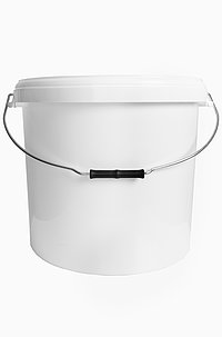 Kunststoff Hobbock: 27,5 liter, colour: weiß