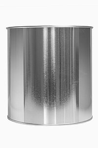 Weißblechdose: 2,0 Liter, Farbe: blank
