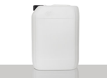 Kunststoff Kanister: 10,0 Liter, Farbe: weiß