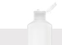 Kunststoff Vierkantflasche MR 250/28: 250 Milliliter, Farbe: natur