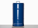 Stahlblech Flachkanne i.l.: 30,0 Liter, Farbe: blau RAL 5010