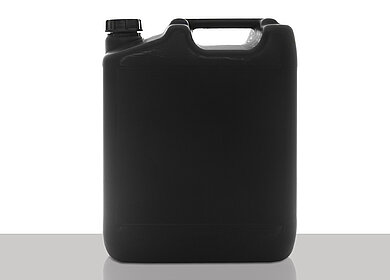 Plastic canister conductive: 30,0 liter, colour: black