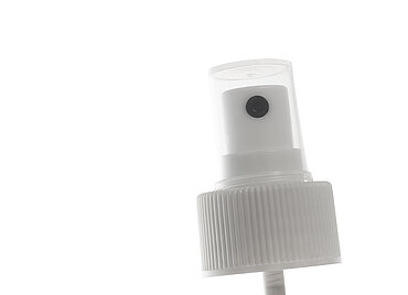 Natural spray of PP ø 28,0 mm mouth Natural spray of PP ø 28,0 mm mouth